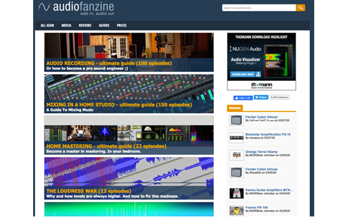 Audiofanzine english version